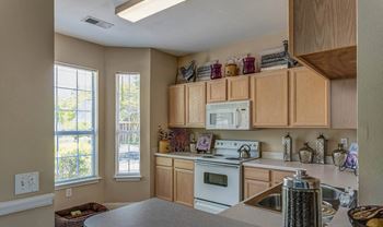 Spacious kitchen